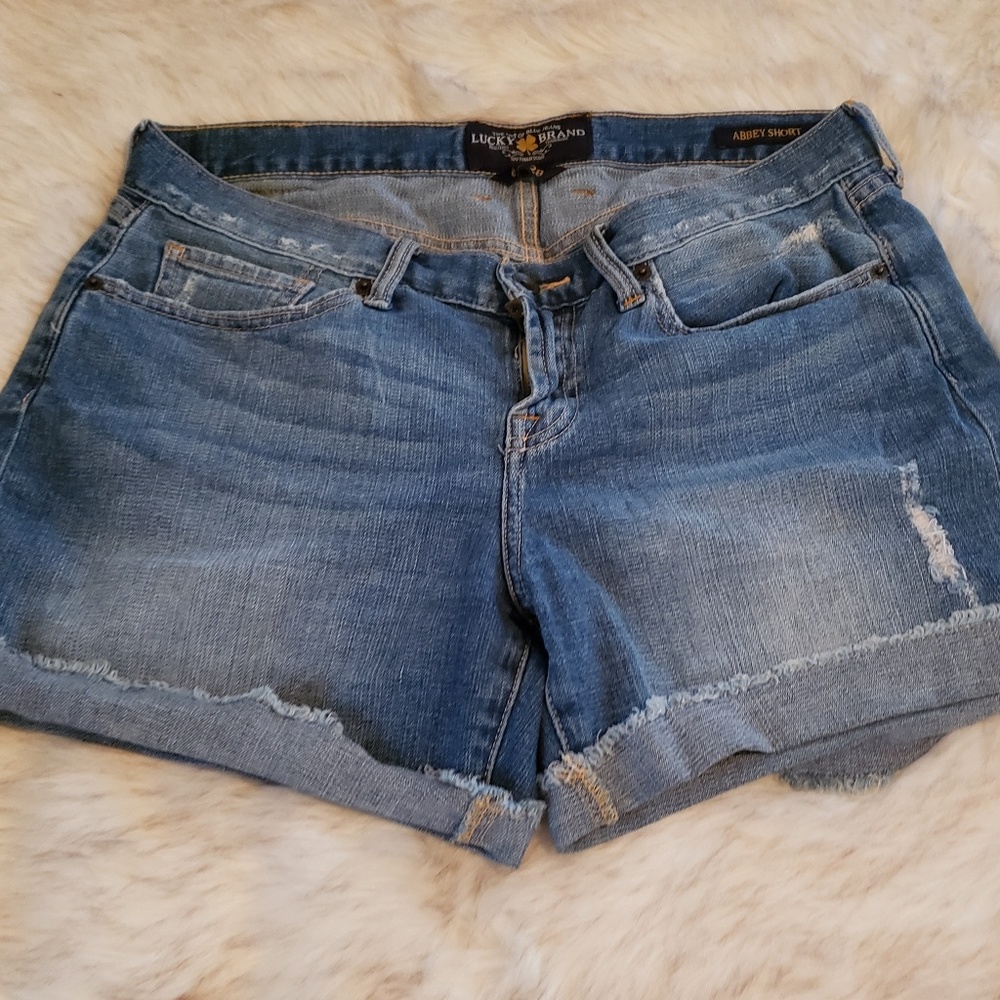 Sz 6 Demin Shorts (Abbey Short) by Lucky Brand